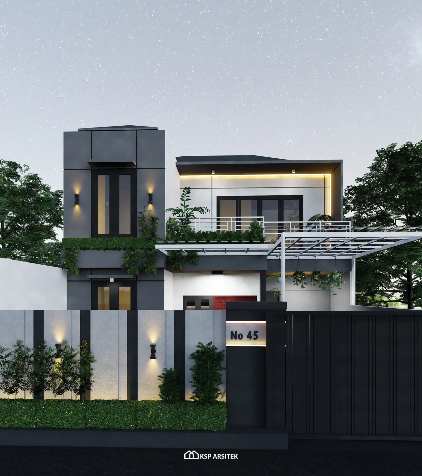 Pembangunan Rumah Minimalis 2 lantai